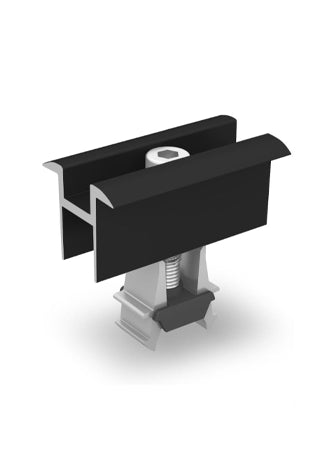 Universal Mid Clamp One Black Anodised 30-42mm - 2003072
