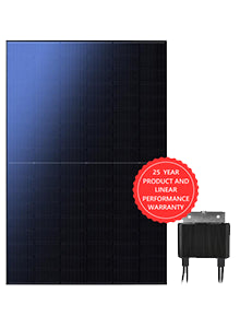 SolarEdge Smart Module, 425W, Bifacial, All Black with Integrated Power Optimizer (S440)