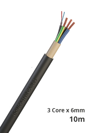 6mm2 Three Core Cat5e EV Ultra Cable - 10m