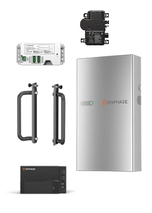 Enphase IQ Battery and 8 x IQ7PLUS Microinverter package