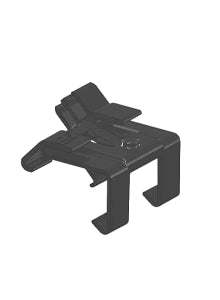 ClickFit EVO MLPE clip for lightweight optimisers and microinverters