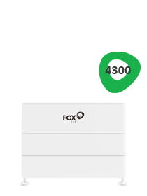 Fox ECS HV ECM4300, 12.44kWh 1x Master 2x Slave