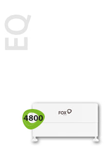 Image of Fox EQ HV EQ4800-L2, 9.32kWh 1x Master 1x Slave, perfect for solar panel installations and battery storage.