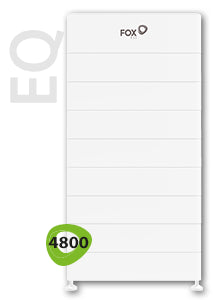 Image of Fox EQ HV EQ4800-L9, 41.93kWh 1x Master 8x Slave, perfect for solar panel installations and battery storage.