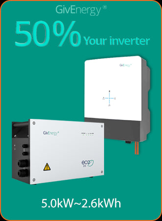 GivEnergy Gen3 - 5.0kW Hybrid with 2.6kWh Battery Package (2.6kWh)