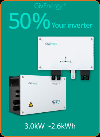 GivEnergy 3.0kW AC Coupled inverter with 2.6kWh Battery Package (2.6kWh)