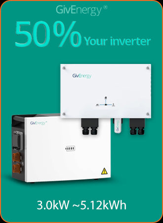 Image of GivEnergy 3.0kW AC Coupled inverter with 5.12kWh Battery Package (5.2kWh) with ƒƒƒƒ£100 off!, perfect for solar panel installations and battery storage.