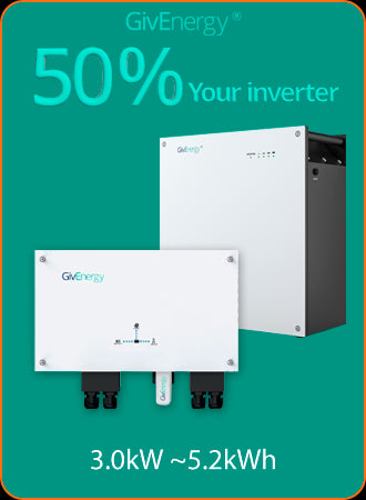 Image of GivEnergy 3.0kW AC Coupled inverter with 5.2kWh Battery Package (5.2kWh) with ƒƒƒƒ£100 off!, perfect for solar panel installations and battery storage.