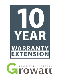 Growatt Warranty Ext.of 10 years (Total 20y) for MIC750TL-X