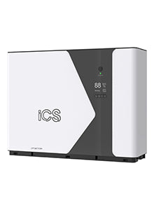 Image of iCS 5.12 kWh Stackable Battery Module, perfect for solar panel installations and battery storage.