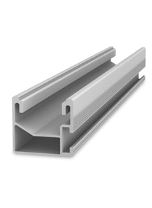 Image of SingleRail 36 Mounting Rail (3.3m Length), perfect for solar panel installations and battery storage.