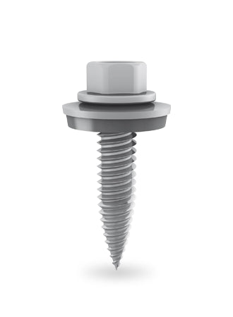 Image of K2-Thread-forming metal screw 4.8x20, perfect for solar panel installations and battery storage.