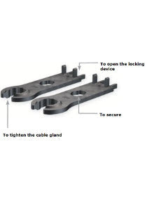 MC4 Open Ended Plastic Spanners x2