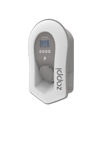 Zappi Single Phase EV Charge Point 7kW Untethered White