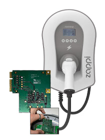 Eco-smart  EV Charge Point 22kW 3PH Type 2 Tethered White with Tamper Kit