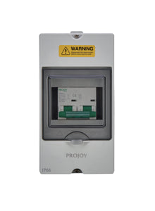 Projoy DC MCB Weatherproof Empty Enclosure 4 Module