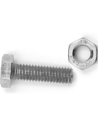 Hexag. Bolt M6x20 & Hex. Flange nut M6, pack of 100