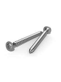 Image of Dish-shaped wood screw A2 6,0X120/TX, perfect for solar panel installations and battery storage.