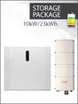 10,000W  Home Hub Inverter with Backup Potential Package 3PH: 5x 4.6kWh (23kWh) Home Battery