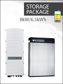 StorEdge 8000W Three Phase Hybrid Inverter with LG Chem RESU6.5kWh Battery