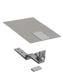 Slate Roof Hook with Slate Replacement Tile Rapid2+ Slate125