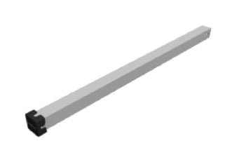 Flat Roof Support Light 3.2m Beam Kit - Strut 700mm