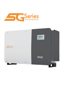 Solis 255kW 5G 3 Phase 12 MPPT High Voltage with SPD and DC. Buy to Order.