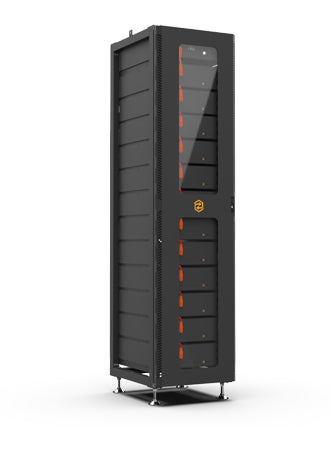 Image of Sunsynk 61.44kWh HV Battery System, perfect for solar panel installations and battery storage.