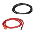 Image of Sunsynk Long Cable Set for Battery to Inverter, perfect for solar panel installations and battery storage.