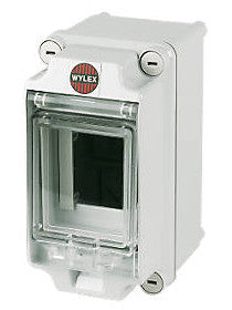 Wylex WBE3  - 3 module meter enclosure