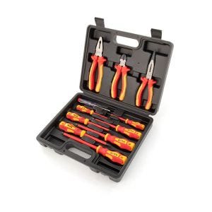 Hilka VDE Screwdriver & Plier Set - 11 Pieces